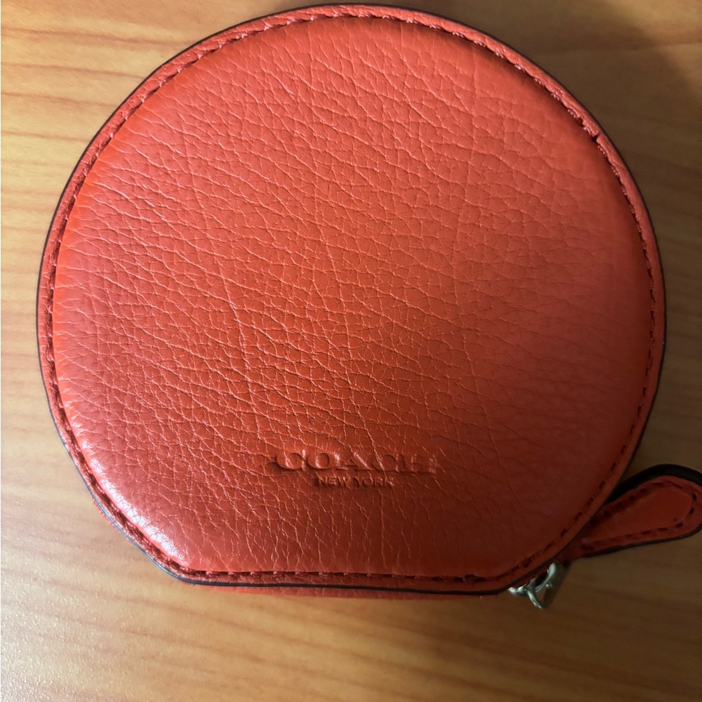 Colorful COACH Emoji  Coin Purse - Picture 2 of 3